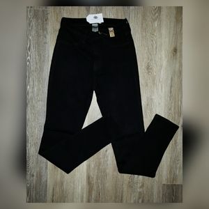 Black high waist jeans